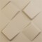 Ekena Millwork 19 5/8in. W x 19 5/8in. H Bradley EnduraWall Decorative 3D Wall Panel Covers 2.67 Sq. Ft. WP20X20BYGBE - alternate 1